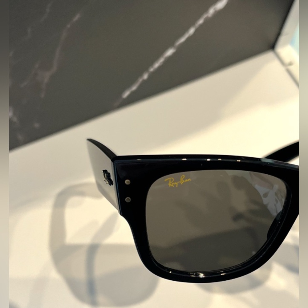 Special Edition ASAP Rocky black Ray-ban sunglasses - Picture 3 of 6